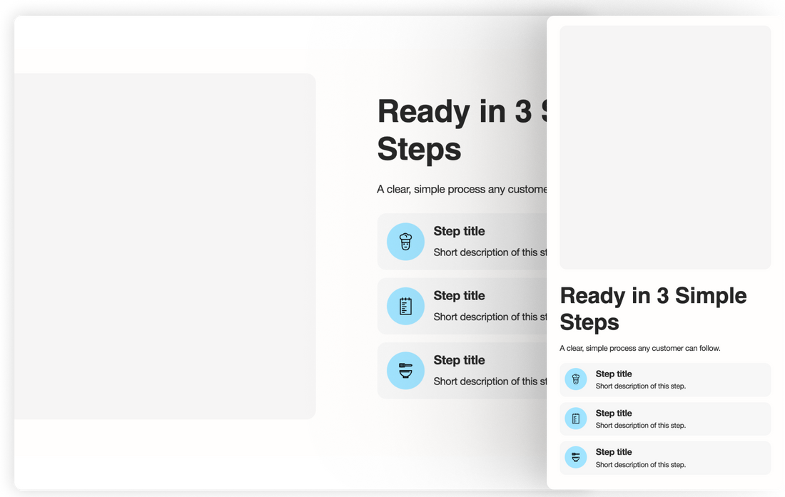 3 Steps