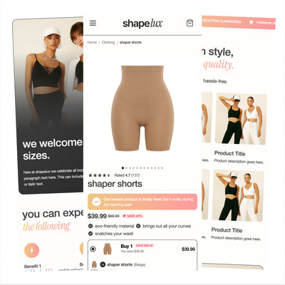 Shapewear Template